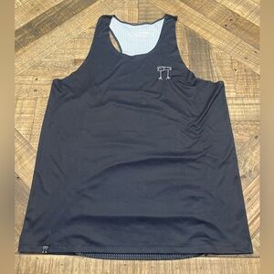 ChicknLegs Performance Singlet, a specialized piece of running apparel.